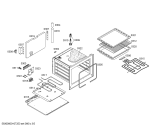 Схема №4 HSN860KEU с изображением Панель управления для духового шкафа Bosch 00369801