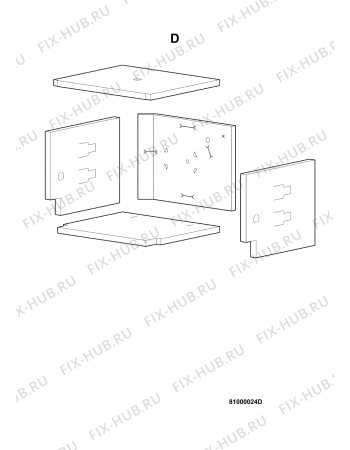 Схема №3 ESR 5482 с изображением Панель для духового шкафа Whirlpool 480121101829