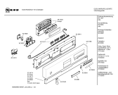 Схема №6 S4457N0GB с изображением Передняя панель для посудомоечной машины Bosch 00440180