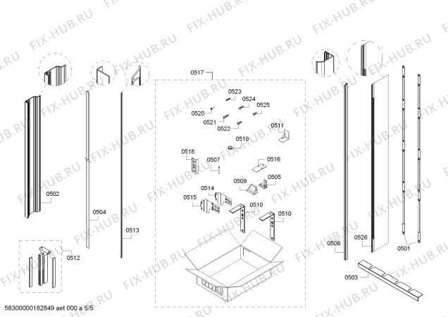 Схема №4 CI30RP01 с изображением Инвертор для холодильника Bosch 12021325