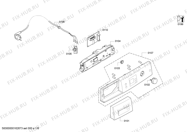 Схема №3 WTW84100IT Avantixx SelfCleaning Condenser с изображением Краткая инструкция для электросушки Bosch 00786088