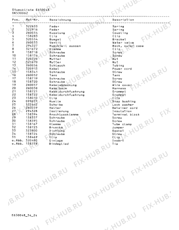 Схема №30 SK530062 с изображением Штекер для холодильной камеры Bosch 00323329