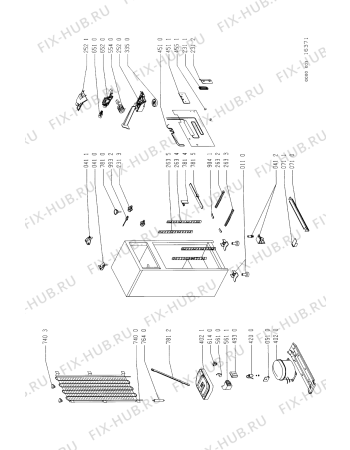 Схема №2 ART 771/G/BS/WP с изображением Дверка для холодильной камеры Whirlpool 481944268339