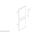 Схема №8 T30BB810SS с изображением Панель для холодильника Bosch 00746898