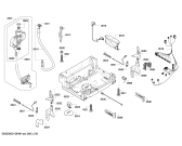 Схема №6 SMV69T10GB с изображением Передняя панель для посудомойки Bosch 00675520