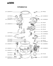 Схема №1 FZ761015/12A с изображением Модуль (плата) для тостера (фритюрницы) Tefal SS-1530000718