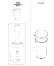 Схема №3 Multiquick 3 MQ 3135 Sauce с изображением Привод для блендера (миксера) BRAUN 7322115854