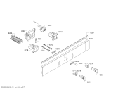 Схема №6 B45M42N5 Mega SHM 4545 N с изображением Панель управления для электропечи Bosch 11010854