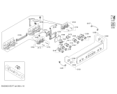 Схема №6 HEB73D450 с изображением Фронтальное стекло для плиты (духовки) Bosch 00684283