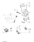 Схема №1 AWO 446 с изображением Блок управления для стиралки Whirlpool 480111102983