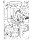 Схема №1 AWZ 126 с изображением Обшивка для сушильной машины Whirlpool 481245219477