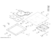 Схема №2 T41D49X2 IH6.1 - CombiInduction с изображением Стеклокерамика для духового шкафа Bosch 00770928