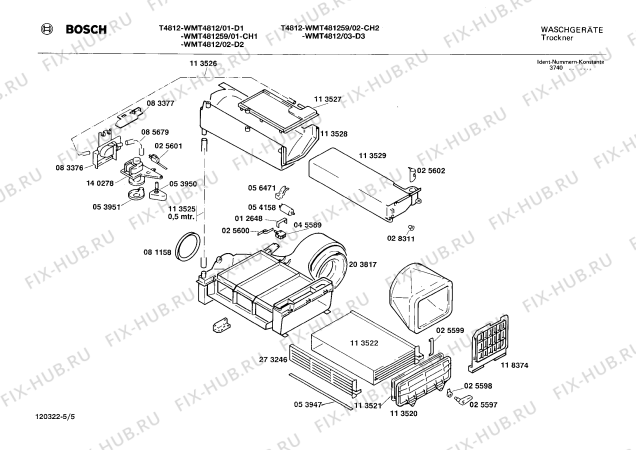 Схема №5 0728144157 T4812 с изображением Толкатель для электросушки Bosch 00028317