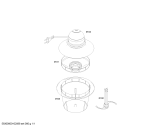 Схема №1 ROBO1000 Profilo с изображением Привод для кухонного комбайна Bosch 00642216