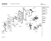 Схема №3 HF75955NL с изображением Передняя панель для свч печи Siemens 00288283