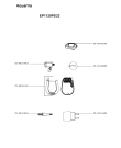 Схема №1 EP1120F0/23 с изображением Корпусная деталь для электроэпилятора Rowenta CS-00146165