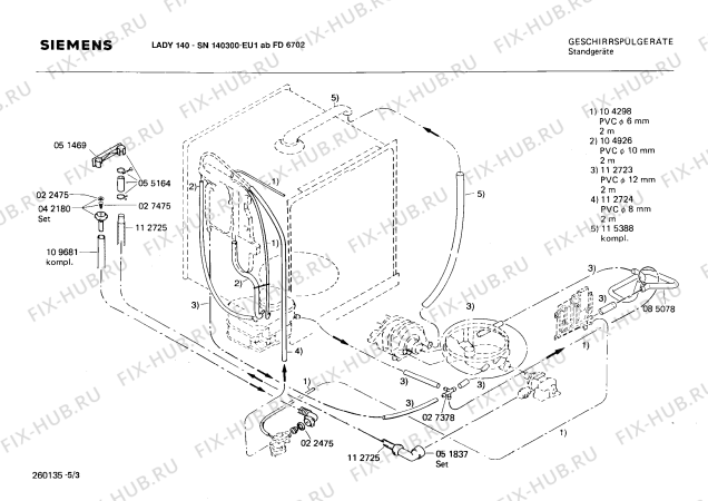 Схема №3 0730302698 GS215/1 с изображением Программатор для посудомойки Bosch 00085738