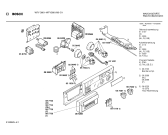 Схема №4 WFV3801 с изображением Панель управления для стиралки Bosch 00282730