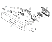 Схема №1 DM 85 SE   -White Bi (900001368, DW20.C) с изображением Панель для посудомоечной машины Gorenje 195560