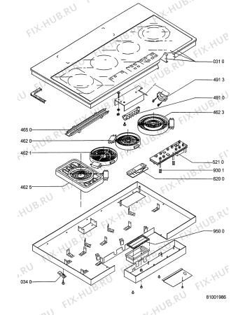 Схема №1 ETKT 9400/02 IN с изображением Втулка для электропечи Whirlpool 481244058235