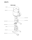 Схема №4 F8674210(0) с изображением Блок управления для кофеварки (кофемашины) Krups MS-0906328