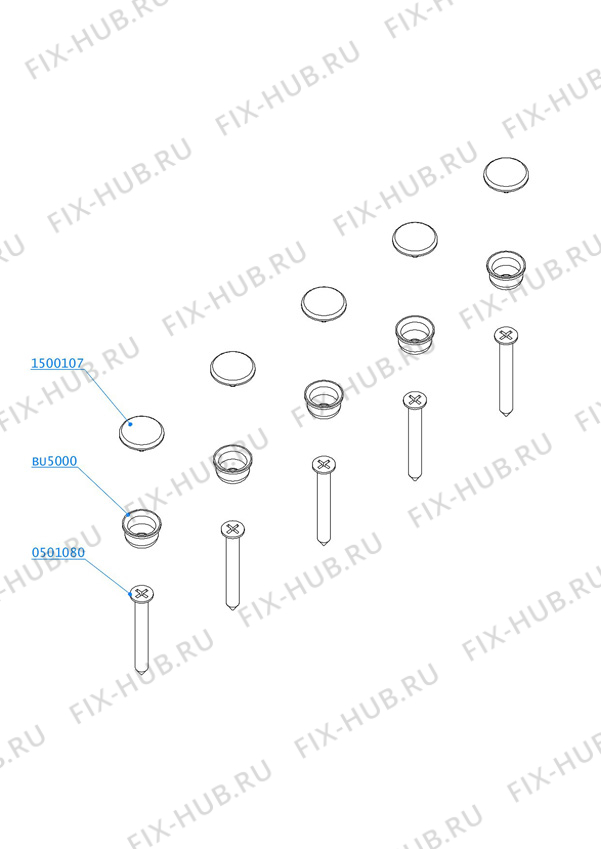 Большое фото - Другое для холодильника Electrolux 1053104723 в гипермаркете Fix-Hub