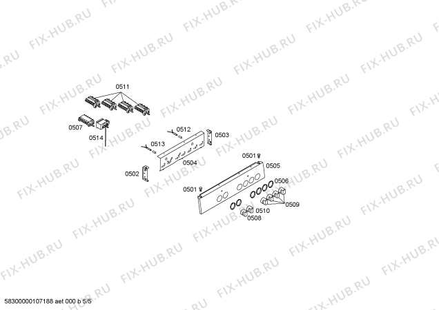 Схема №4 HS23229SC с изображением Кабель для плиты (духовки) Siemens 00484997