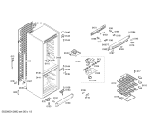 Схема №3 KGP39371 с изображением Дверь для холодильника Bosch 00245598