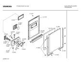 Схема №5 SF35261DK с изображением Вкладыш в панель для посудомойки Siemens 00365270