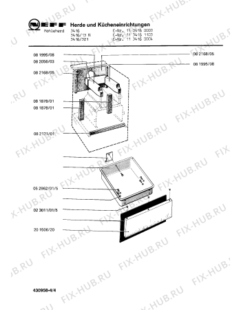 Схема №2 1134160000 3416 с изображением Винт Bosch 00022865