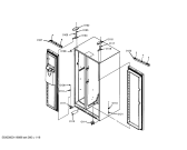 Схема №13 RS495300 с изображением Декоративная планка для холодильной камеры Bosch 00449437
