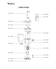 Схема №1 JU450139/AQ0 с изображением Кабель для соковыжималки Moulinex SS-193907