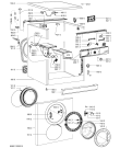 Схема №2 PWF 3505 с изображением Модуль (плата) для стиралки Whirlpool 481010442682