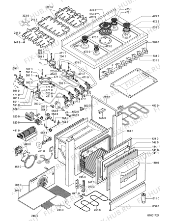 Схема №1 CCB 599 IN с изображением Всякое для холодильной камеры Whirlpool 481236058207