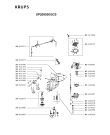Схема №4 XP205030/3C0 с изображением Переключатель для электрокофеварки Krups MS-620576