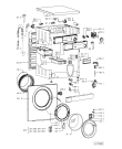 Схема №2 AWV 403/IG с изображением Обшивка для стиральной машины Whirlpool 481945328259