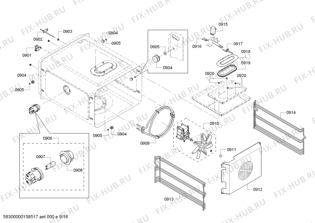 Схема №12 PRD48JDSGC с изображением Труба для плиты (духовки) Bosch 00706430