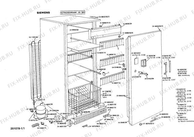 Схема №1 GT3050 с изображением Лампа для холодильника Siemens 00043944