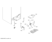 Схема №3 KI2523D40 с изображением Модуль управления, запрограммированный для холодильной камеры Bosch 11016752