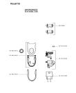 Схема №1 EP2812F0/23 с изображением Корпусная деталь для электроэпилятора Rowenta CS-00134547