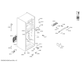 Схема №4 BD2556I2IN KDN с изображением Дверь морозильной камеры для холодильной камеры Bosch 00773309