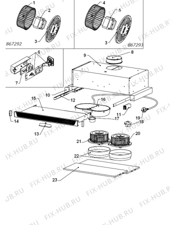 Схема №1 DFG6156BX (237713, MAAN V) с изображением Крышка для вентиляции Gorenje 249686