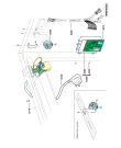 Схема №8 MWU107ECWT OS с изображением Рукоятка для стиралки Whirlpool 481249848066
