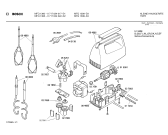 Схема №1 MFQ1300 с изображением Переключатель для электромиксера Bosch 00055257