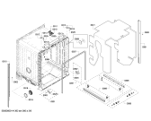 Схема №6 SHX6AP02UC с изображением Панель управления для посудомоечной машины Bosch 00683340
