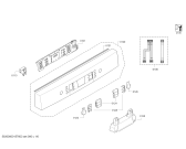 Схема №5 SGE63E15UC с изображением Модуль управления для посудомойки Bosch 00706177