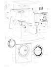 Схема №1 AWW 61200 с изображением Блок управления для стиралки Whirlpool 481010770780