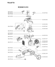 Схема №1 RO556511/410 с изображением Покрытие для пылесоса Rowenta RS-RT3989