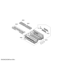 Схема №7 S51E50X9EU tp3 с изображением Передняя панель для электропосудомоечной машины Bosch 00748905
