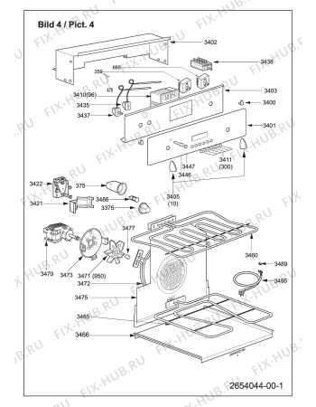 Схема №3 BEKO CIM 202000 X (7750788355) с изображением Провод для электропечи Beko 300276026